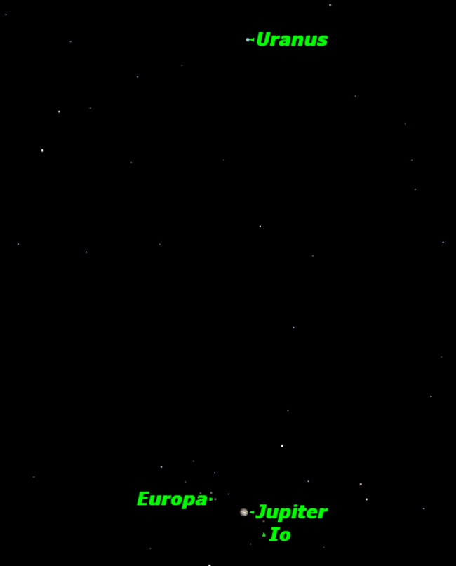 Night Sky: Uranus to Align With Jupiter This Week